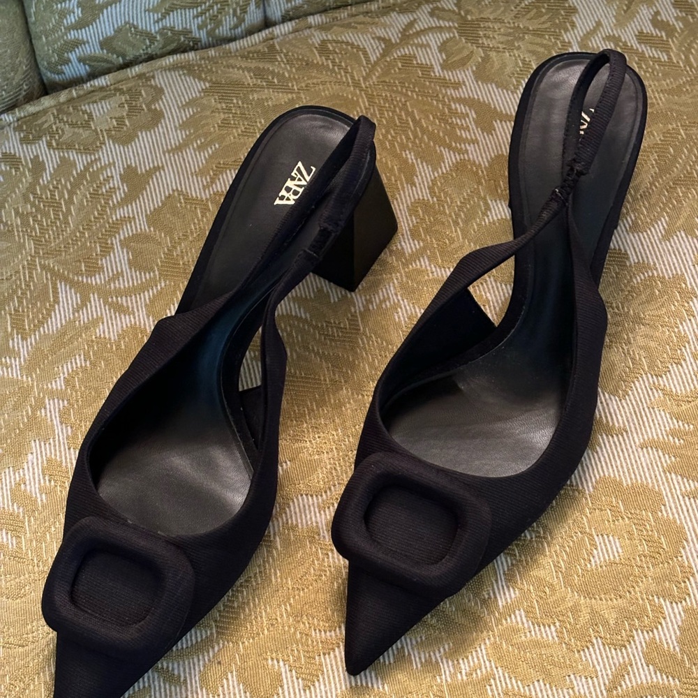 Block heel Zara shoes
